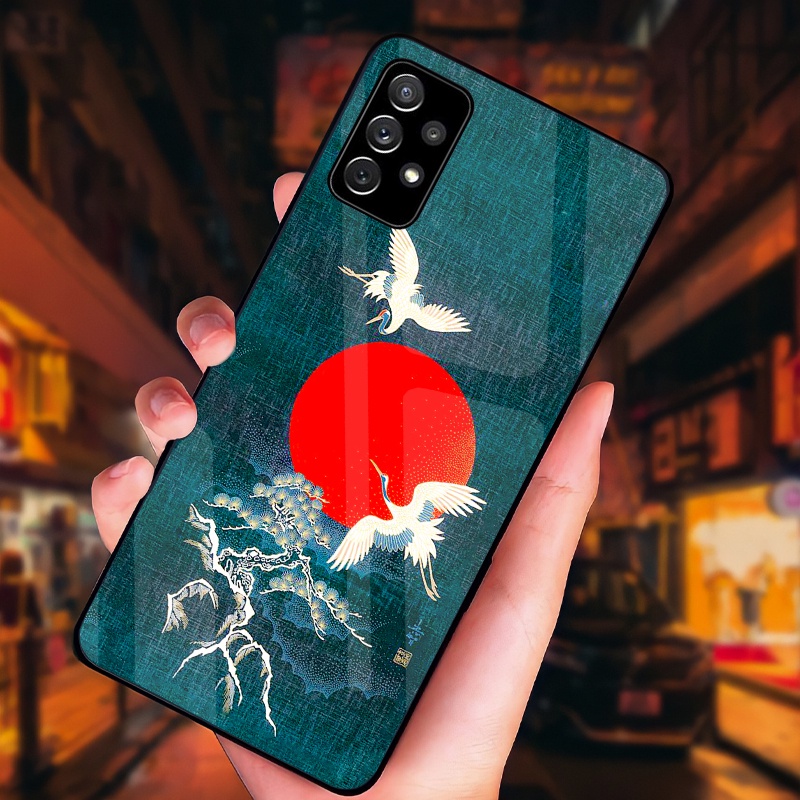 Ốp Lưng SAMSUNG A32 4G, A52 5G, A52S 5G, A72 Mặt kính cường sang trọng, cao cấp, sáng bóng