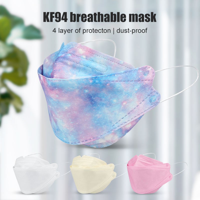 10pcs COD kf94 face mask Anti dust 3D Korean mask