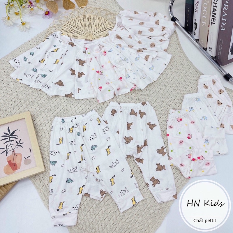 Bộ cài chéo HN kids siêu mềm mịn cho bé❤️