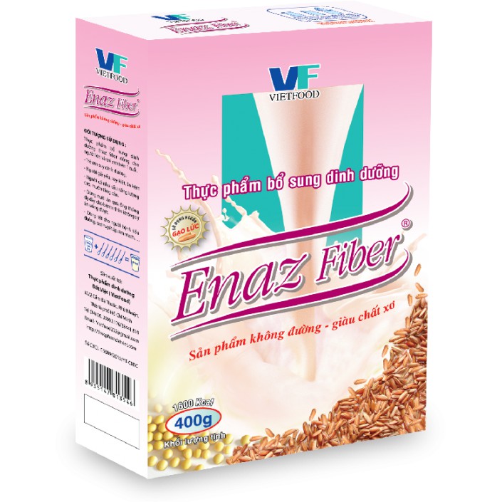 Bột dinh dưỡng gạo lức ENAZ FIBER (400g / hộp)