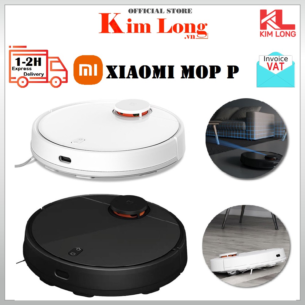 Robot hút bụi Xiaomi Gen 2 Mi Vacuum Mop P Bản Quốc Tế SKV4109GL | SKV4110GL- Hàng Chính Hãng - Bảo hành 12 tháng