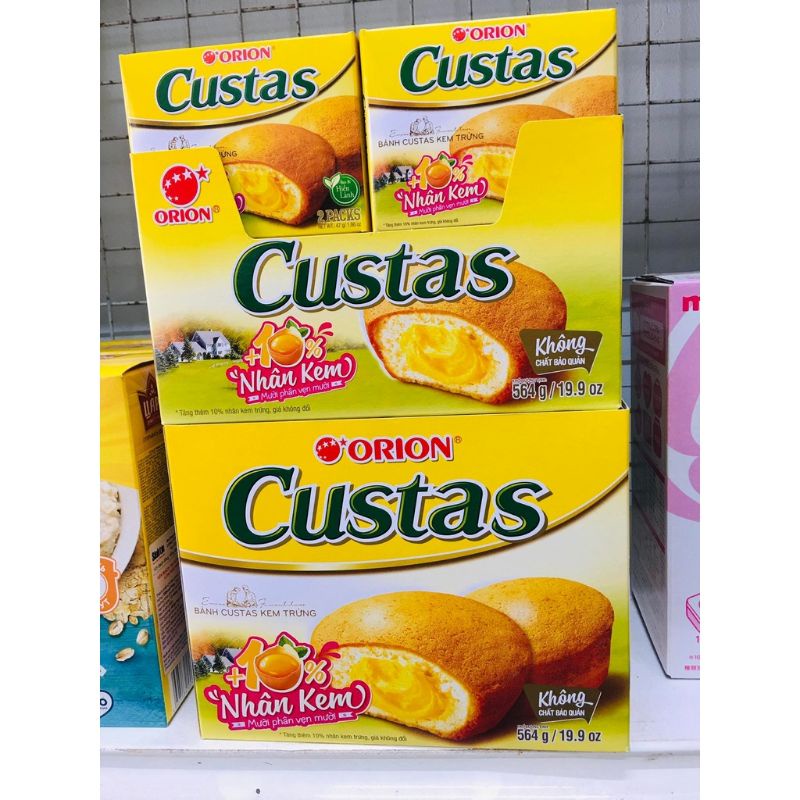 Hộp 24 bánh Custas [ hộp 2c]