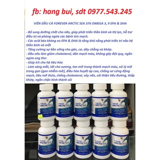 VIÊN DẦU CÁ FOREVER MÃ SỐ 376FLP