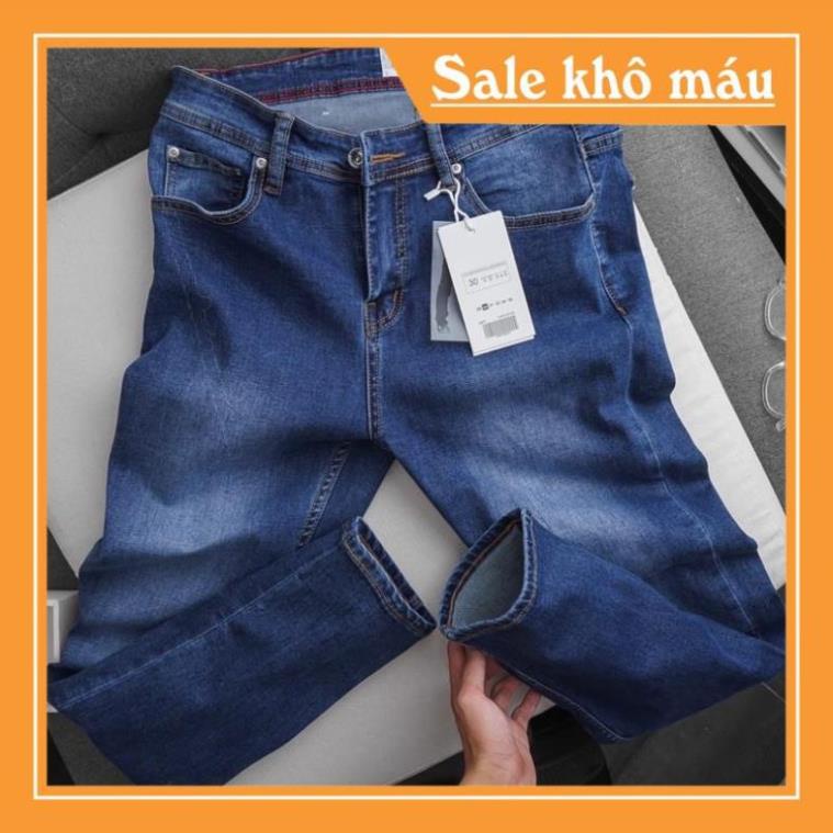 [⚡RẺ NHẤT SHOPEE⚡️] Quần jean nam ống ôm nhẹ hàng vnxk 3 màu -b11