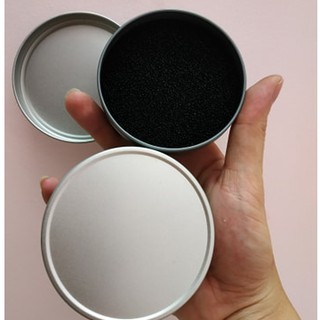 Hộp lau cọ khô vệ sinh cọ bằng thiếc