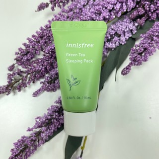 [Mini size] Mặt nạ ngủ dưỡng ẩm innisfree Green Tea Sleeping Mask 15ml