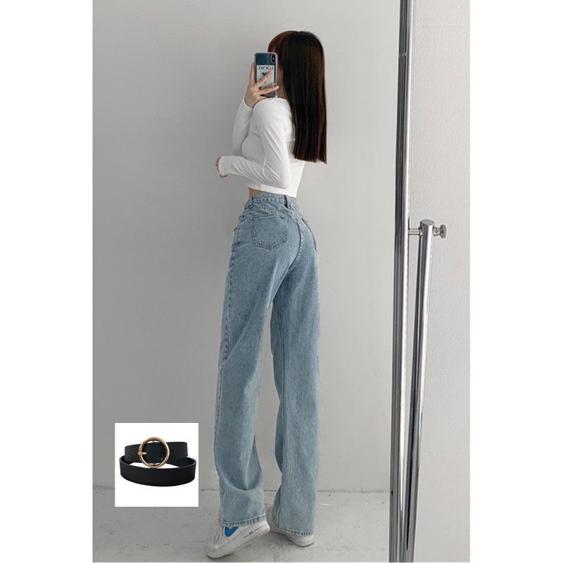 NEW ARRIVALS FREESHIP- QUẦN JEAN CÚC LỆCH CẠP CAO SIÊU HACK DÁNG