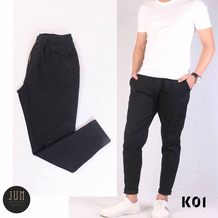 QUẦN KAKI LƯNG CHUN ỐNG CÔN CHẤT ĐẸP (HÌNH THẬT - Hàng mới về