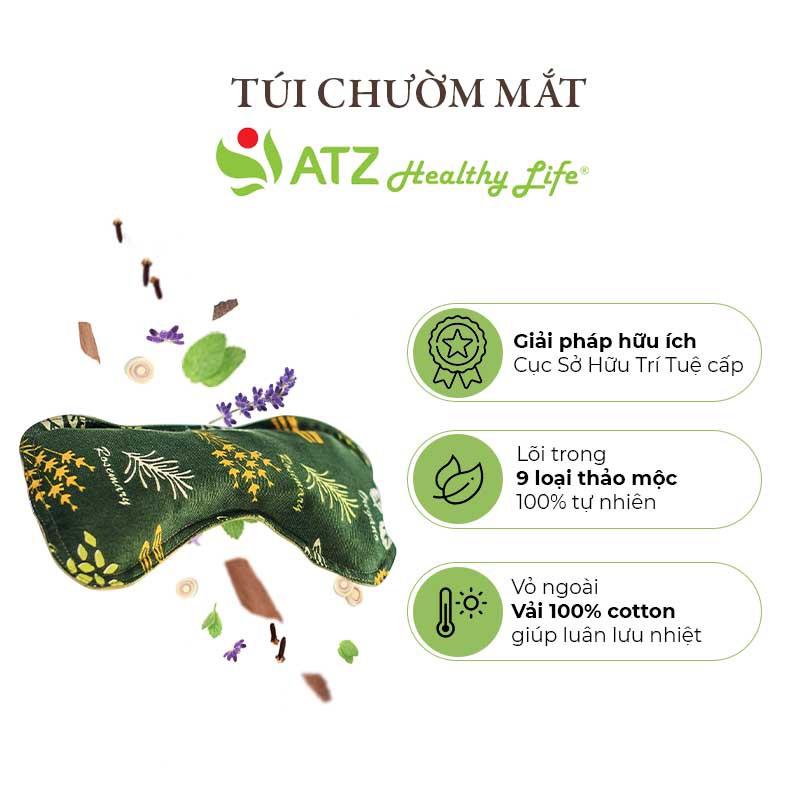 Túi chườm thảo mộc Mắt  ATZ Healthy life