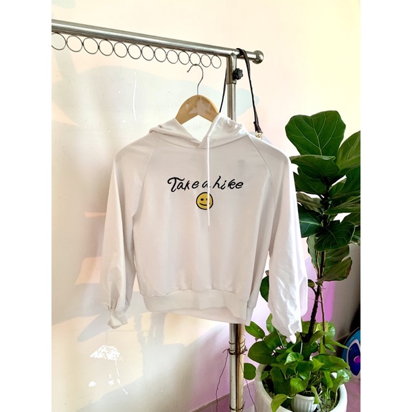 Áo hoodie croptop