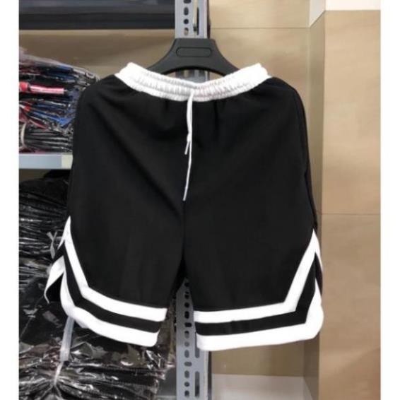 QUẦN SHORT 2V ĐEN UNISEX