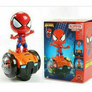 Đồ chơi Siêu nhân Nhện đi xe cân bằng