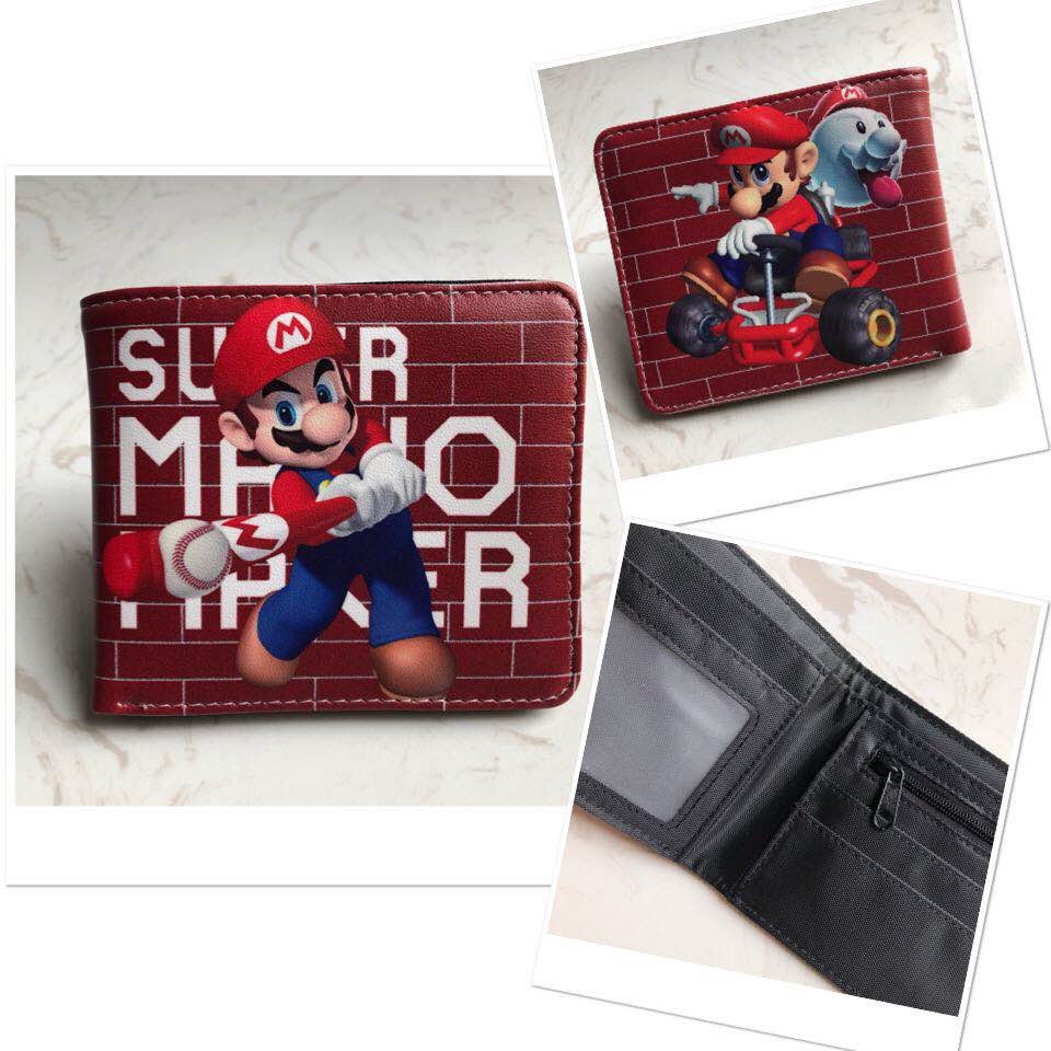 Ví Đựng Tiền Xu Họa Tiết Mario Dễ Thương Chất Lượng Cao