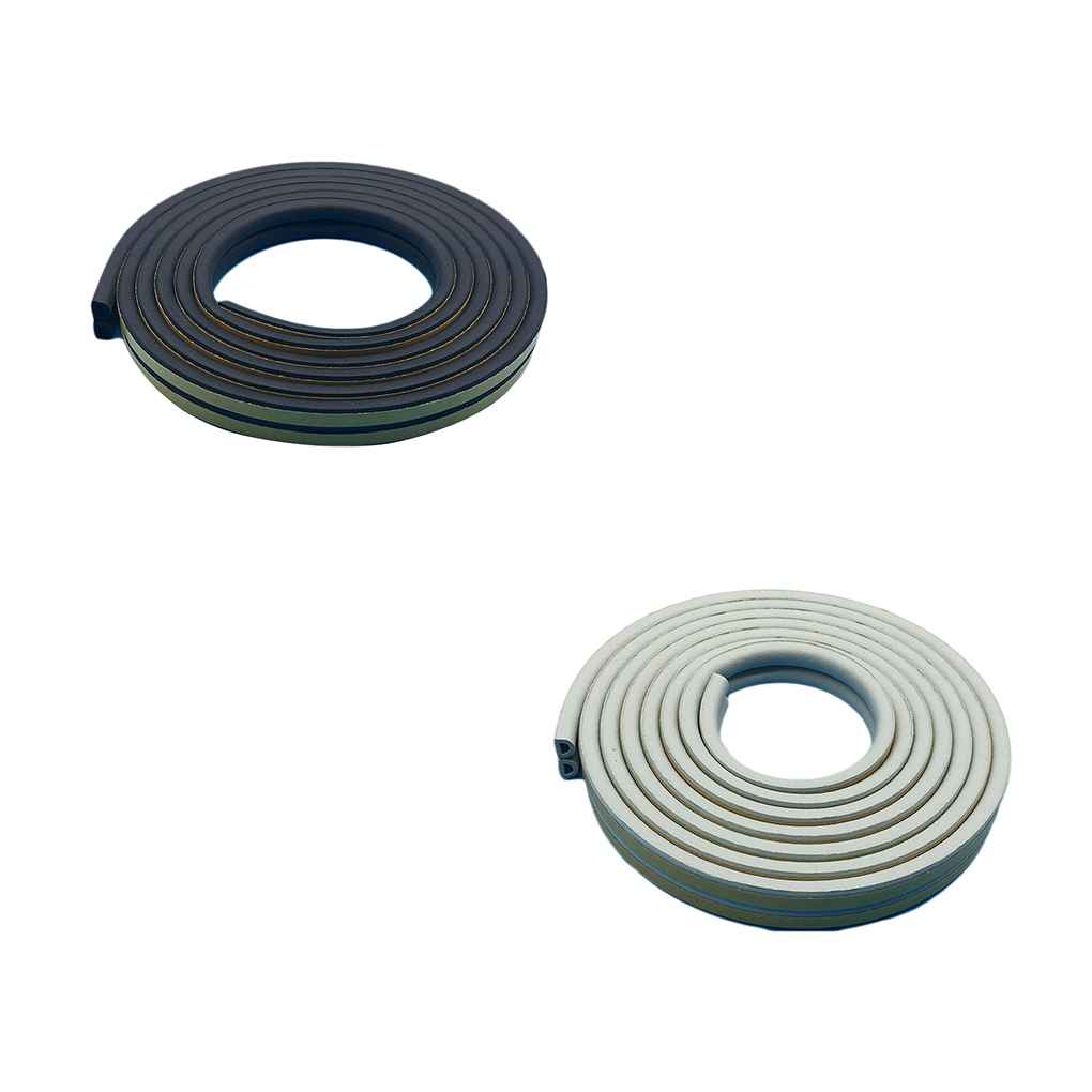 [Coco] Indoor Weather Stripping Window Seal Strip Doors Windows Soundproofing Weatherstrip Gap Blocker D Type