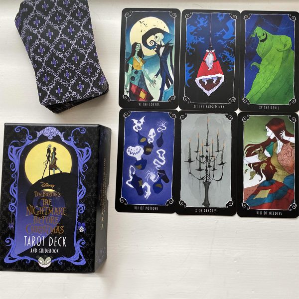 [Size Gốc] Bộ bài The Nightmare before Christmas Tarot G1