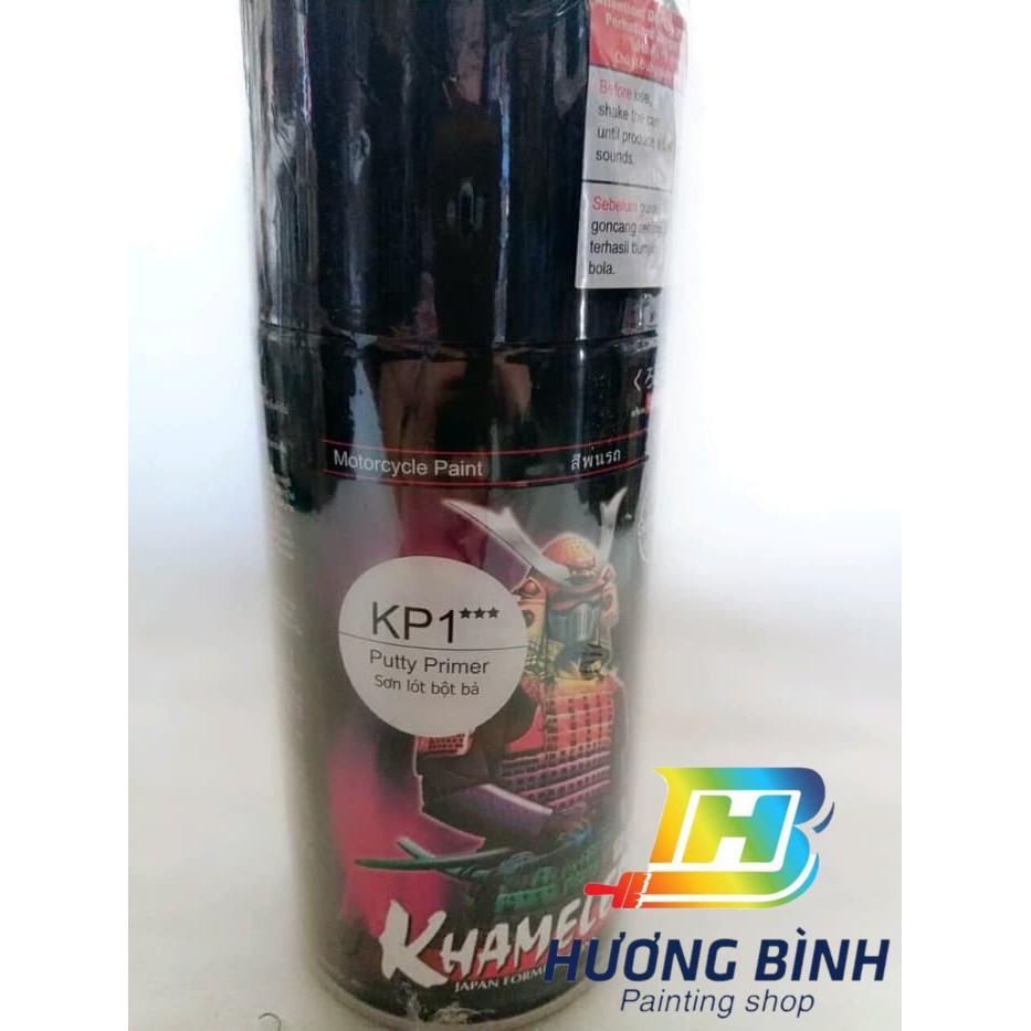 Sơn lót lấp vết trầy xước dành cho xe máy Samurai - KP1