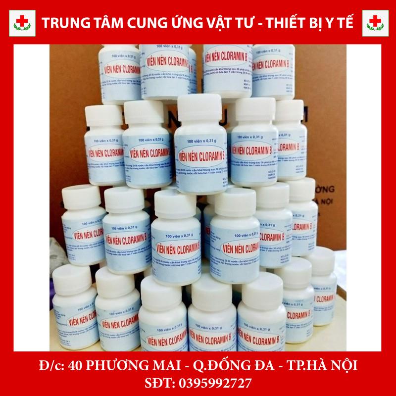 Cloramin B khử khuẩn dạng viên nén