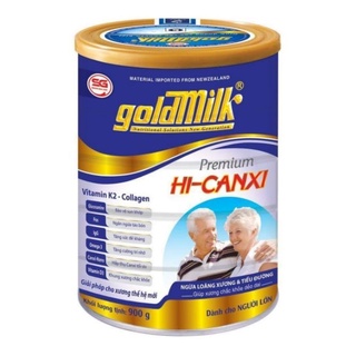 Sữa Cho Người Già Goldmilk Hi-Canxi - Ngăn ngừa Loãng Xương - Tiểu Đường 900g