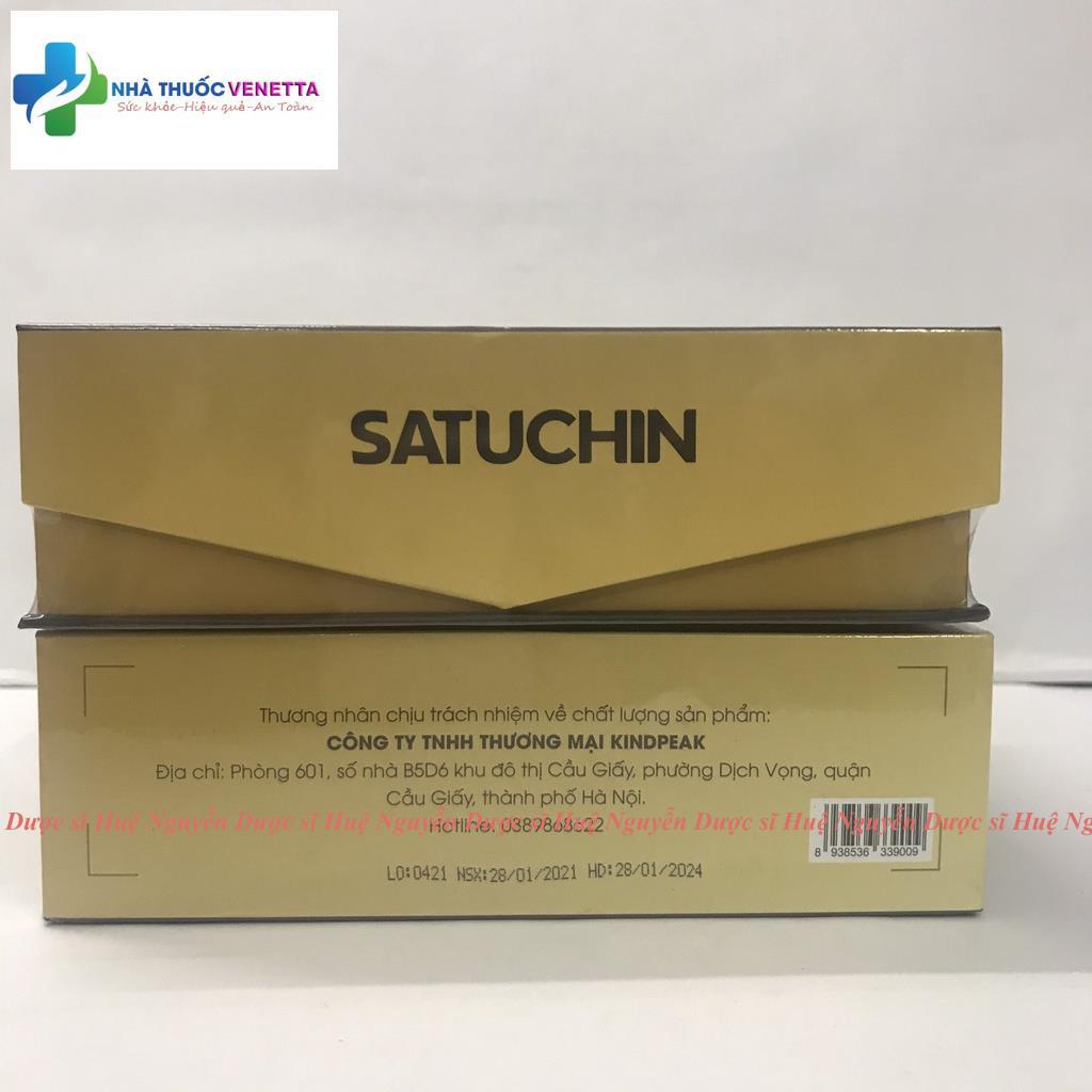 Satuchin - Viên Sủi Tiêu Trĩ ( CHÍNH HÃNG) HỘP 3 TYP MỖI TYP 10 VIÊN