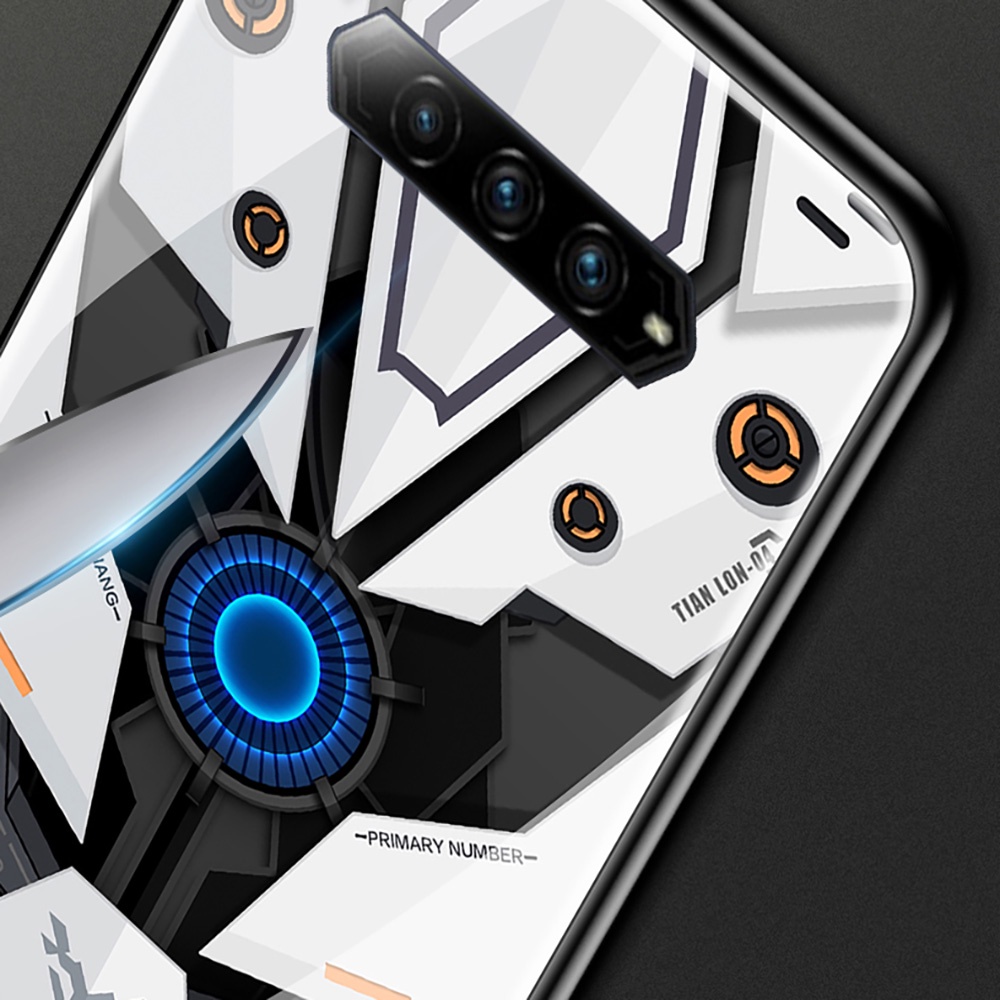 Đen Ốp Điện Thoại Kính Cường Lực In Hình black shark 4 4s black shark 4s pro black shark 4 4 pro 4s pro