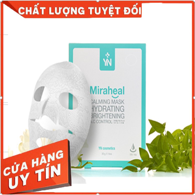 Mặt nạ cấp ẩm và dưỡng trắng da🔥🔥YN MIRAHEAL CALMING MASK 🔥