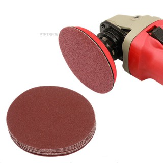PTPTRATE ★10pcs New 5" Sanding Discs Drill Angle Grinder Mount Rubber Pad Sander + M14 Pad