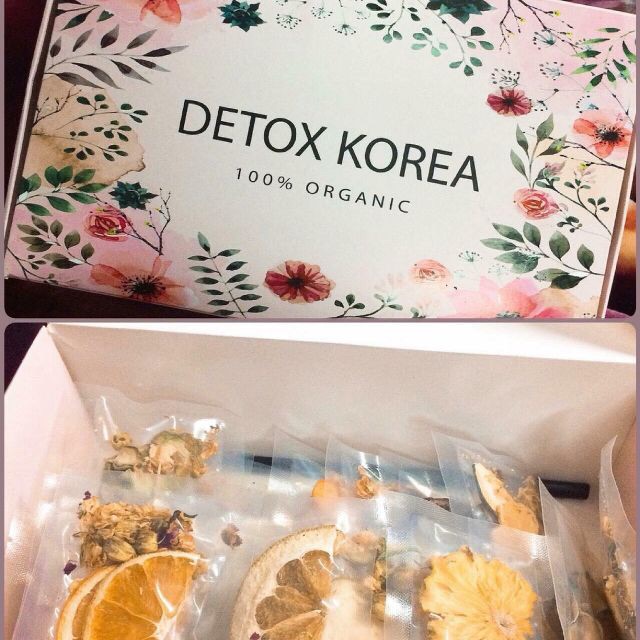 Detox hoa quả sấy khô korea