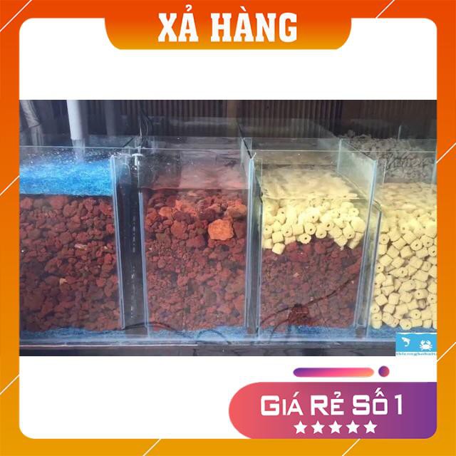 [Thanh lí xả kho] Đá nham thạch-gold ,vật liệu lọc nước (100g)