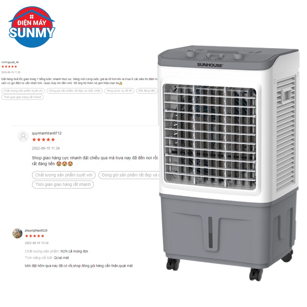 Quạt điều hòa Sunhouse SHD7734