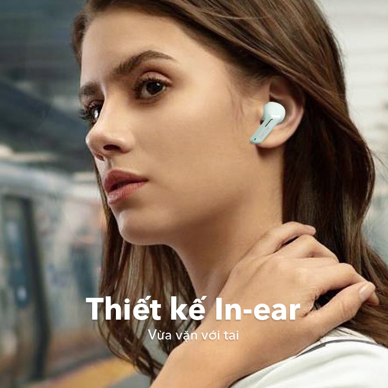 Tai Nghe Bluetooth ACOME Airdots T6 TWS, Bluetooth 5.3, Nút Cảm Ứng Điều Khiển Linh Hoạt, Âm Thanh Trung Thực, Sống Động