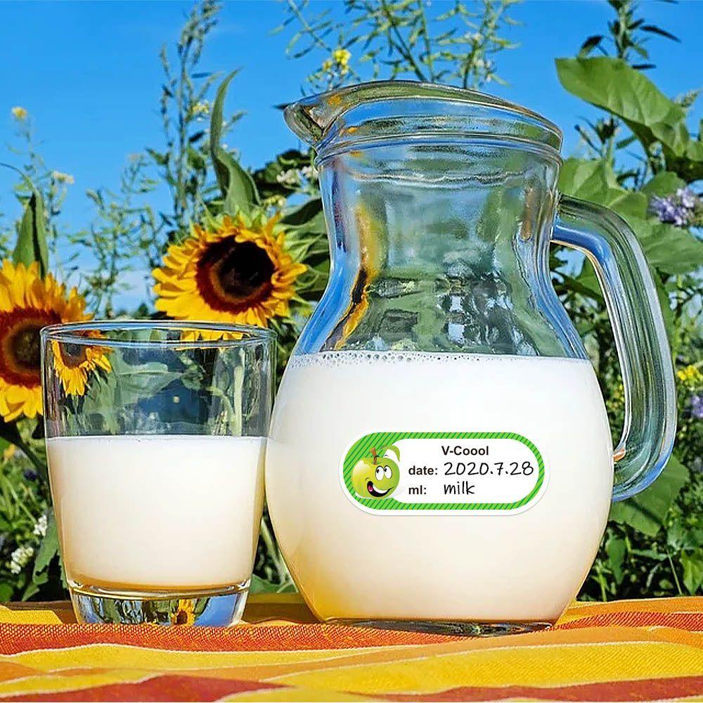 Cuộn 250 Nhãn Dán Niêm Phong Bao Bì Họa Tiết Trái Cam DIY