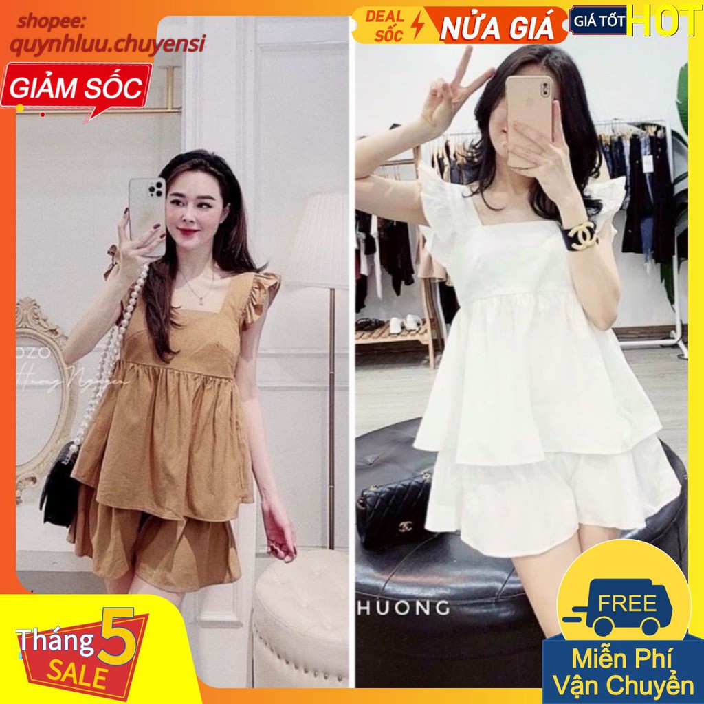 [Mã FAXANH245 giảm 10K đơn 50K] BNU54 - SET ĐŨI 2 MÀU CÁNH TIÊN SOC ĐÙI NỮ | BigBuy360 - bigbuy360.vn