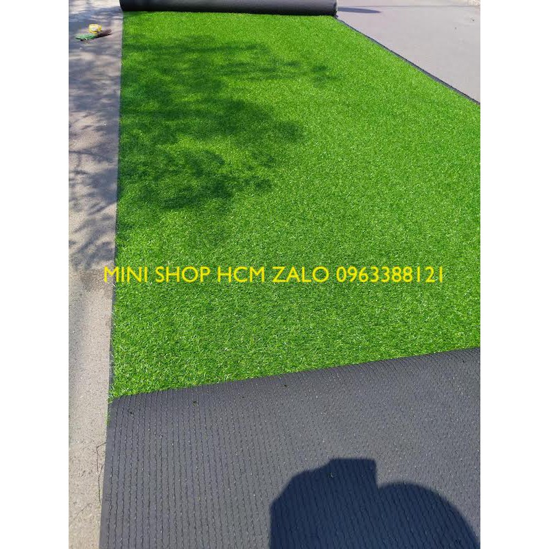 CHUẨN CAO CẤP: 2 mét vuông thảm cỏ nhân tạo sân vườn giá rẻ tpHCM, dùng trải trong nhà lót văn phòng (loại cỏ cao 1,5cm)
