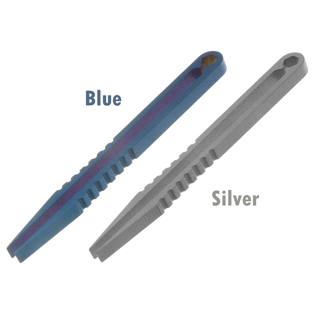 Nhíp Gắp Bỏ Túi TC4 Bằng Titan Chất Lượng Cao 2 Màu Tc