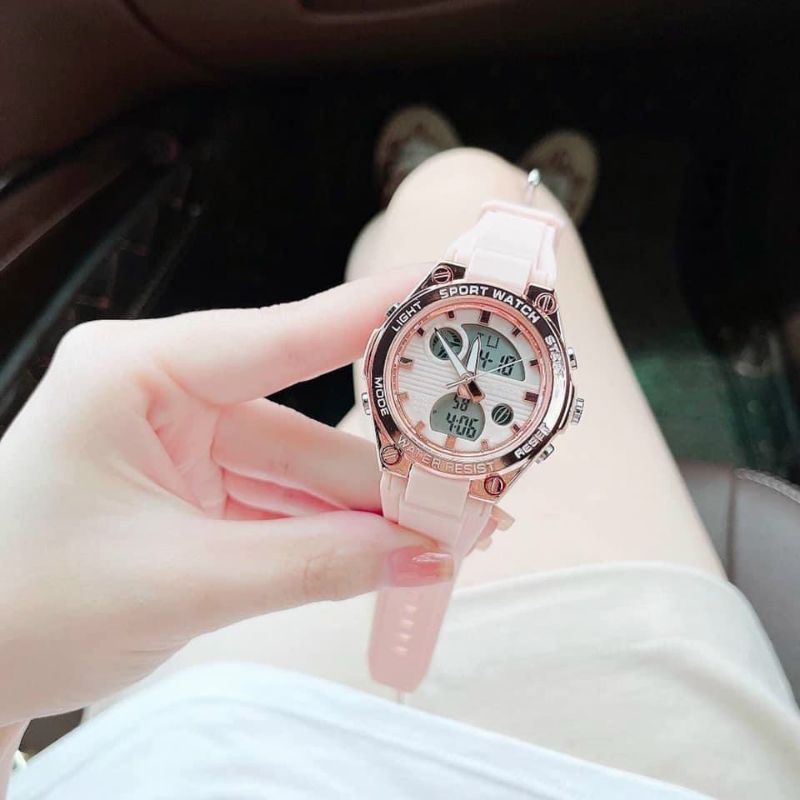 Đồng hồ thể thao nữ samda hàng chính hãng 100% chống nước tuyệt đối