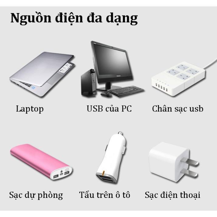 Đèn nháy mini-bar nguồn usb 3led mang cả club vào thế giới của bạn trang trí ô tô phòng ở dã ngoại