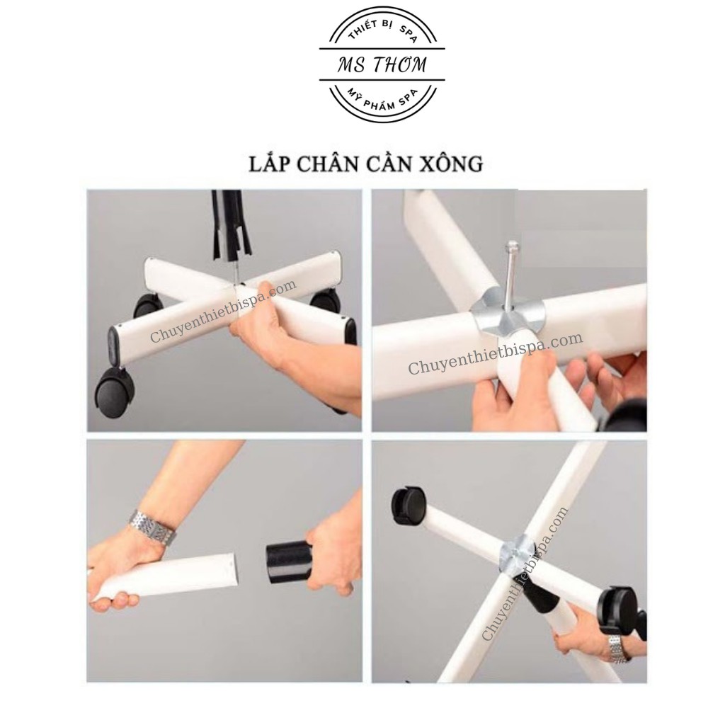 Máy xông 2 cần nóng lạnh KL-838 - Bảo hành chính hàng 12 tháng