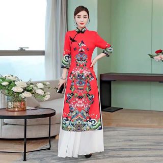 SET ÁO DÀI CÁCH TÂN SANG CHẢNH (HÀNG NHẬP)