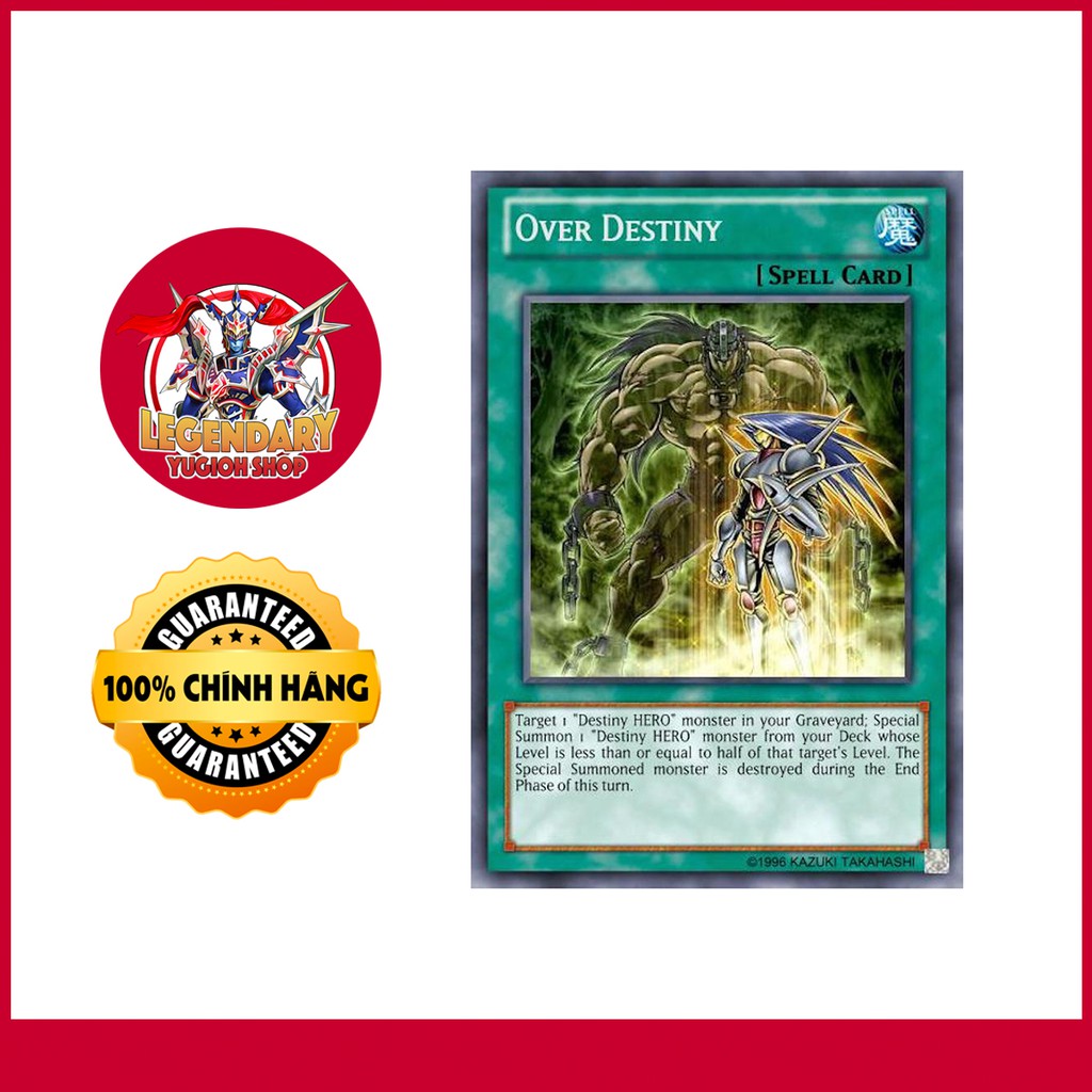 [Thẻ Bài Yugioh Chính Hãng] 'Over Destiny'