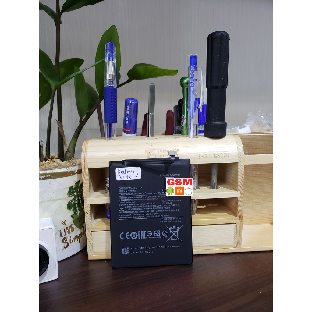 PIN XIAOMI  redmi note7 BN4A mới