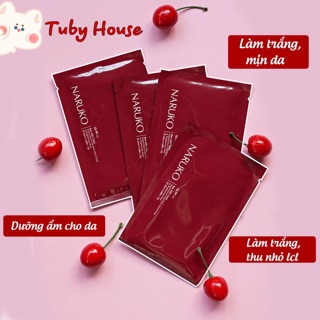 Hộp 10 miếng mặt nạ se khít lỗ chân lông na.ru.ko rjt ý dĩ nhân đỏ