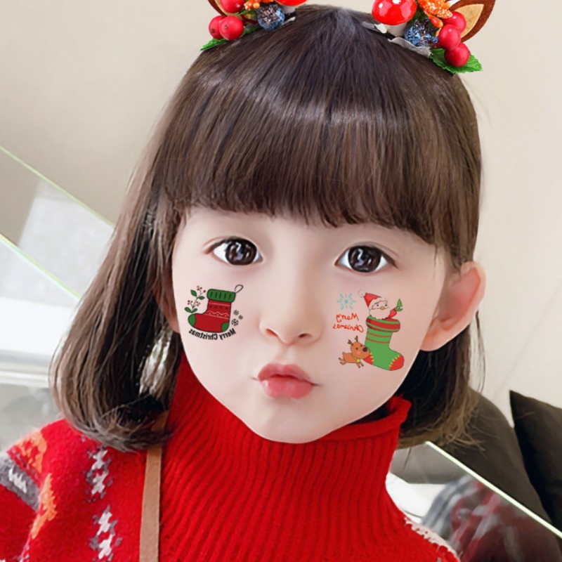 Sticker  hình săm noel cho bé