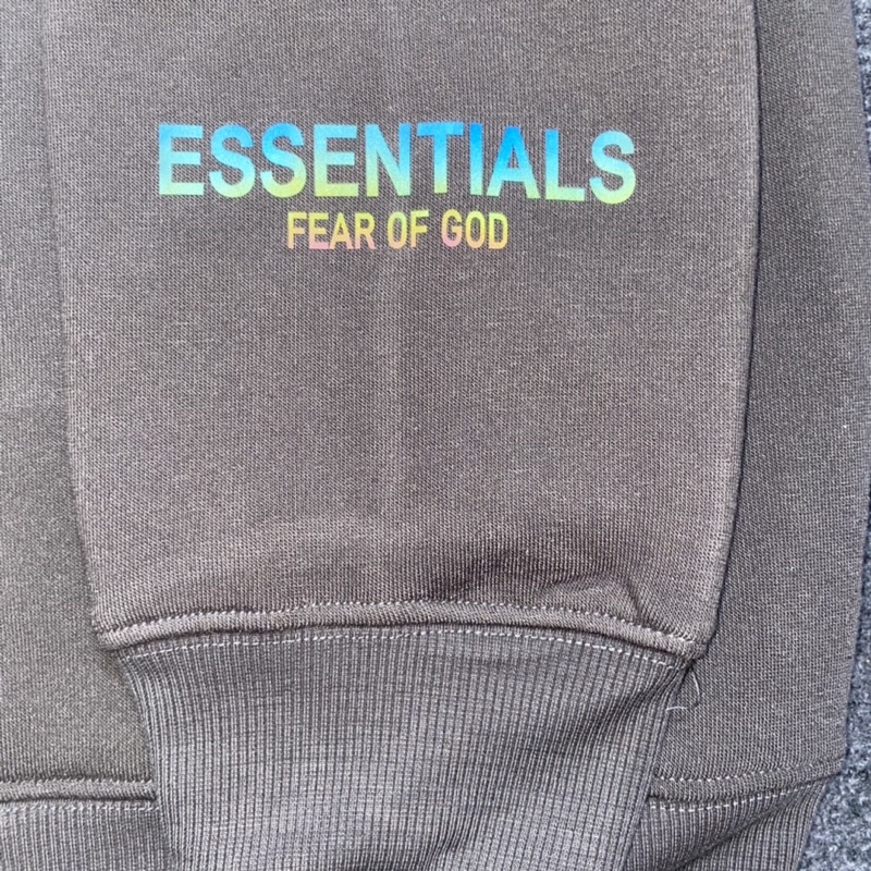 Hoodie Essential FOG Nỉ Bông Siêu Dày Tag Trung Unisex