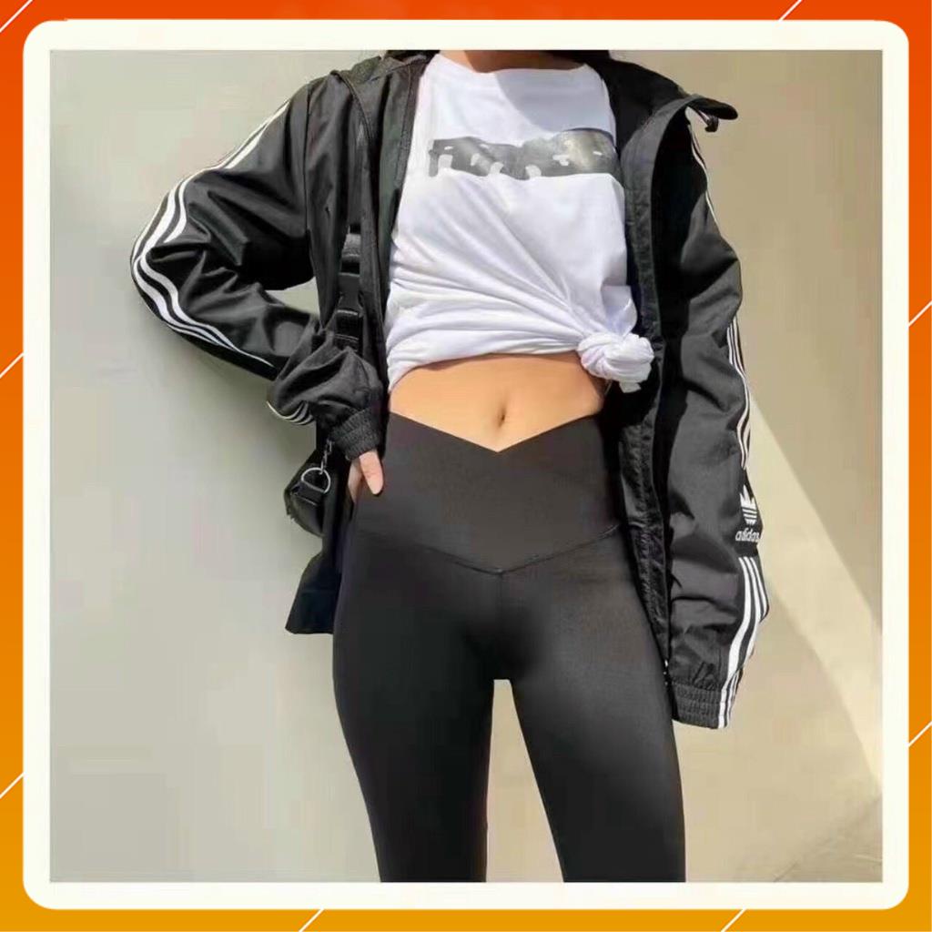 Quần legging nữ cạp chéo lưng cao bản to, quần skinny nữ co dãn 4 chiều mềm mại chất đẹp Doly | BigBuy360 - bigbuy360.vn