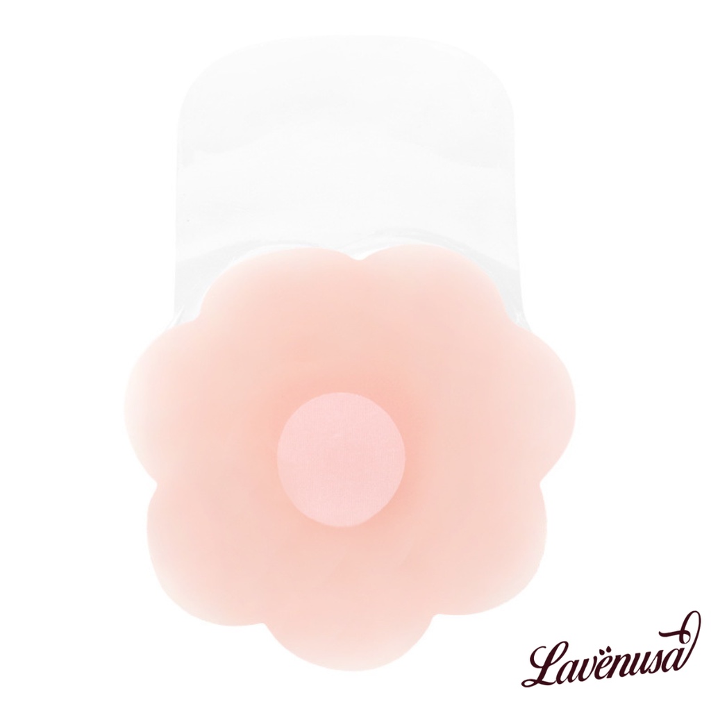 Miếng dán nâng ngực chống chảy xệ tái sử dụng nhiều lần hình hoa LAVENUSA AL54