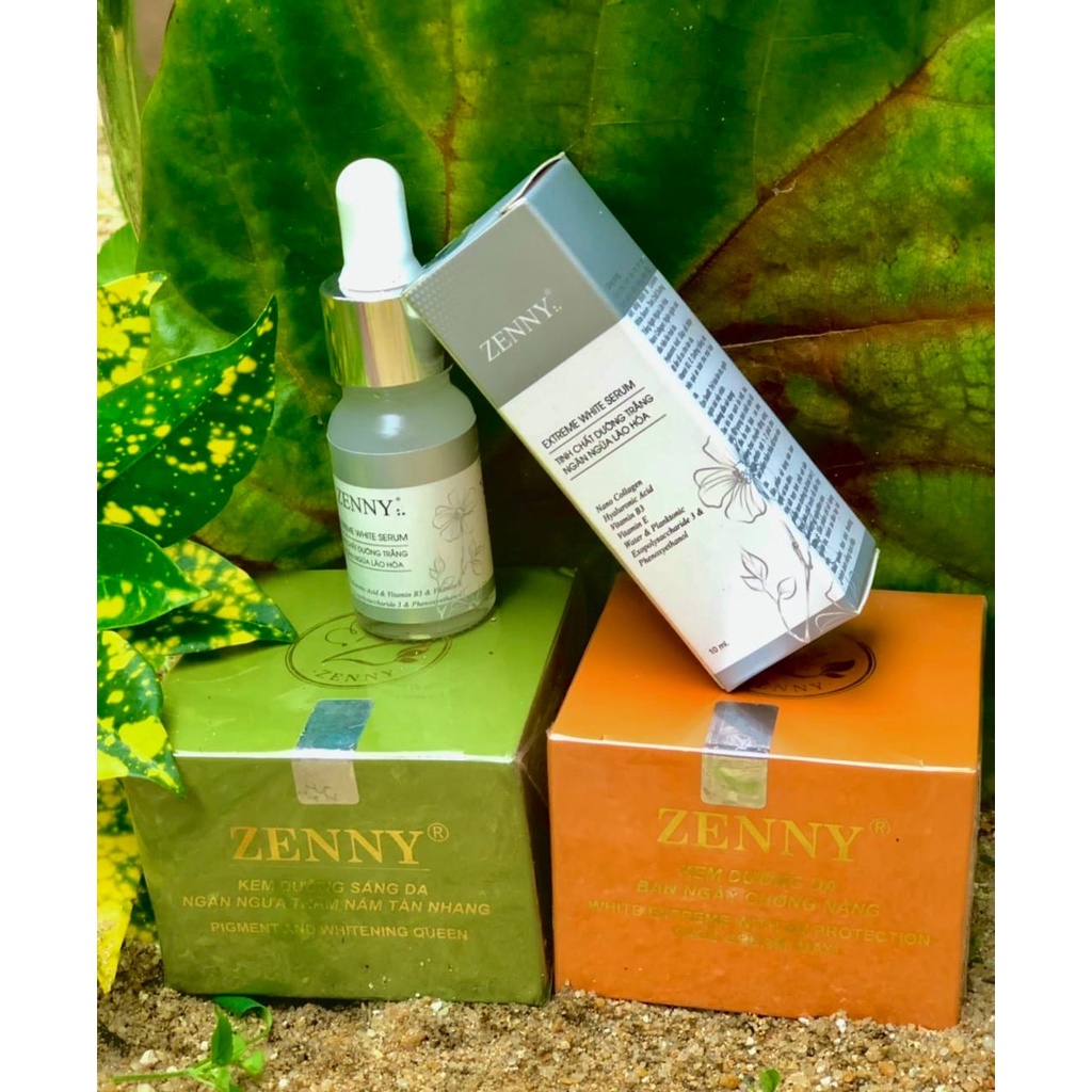 Bộ Kem Zenny chính hãng Sáng Da Ngừa Thâm Nám