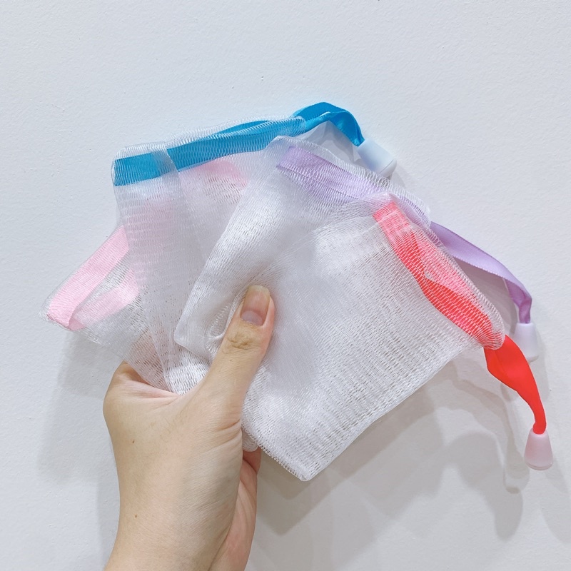 Túi lưới tạo bọt xà bông 9x11cm