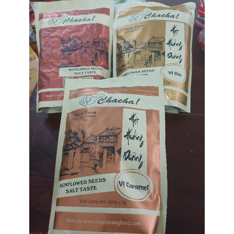 Gói Hạt Hướng Dương Chacha Gói 500g