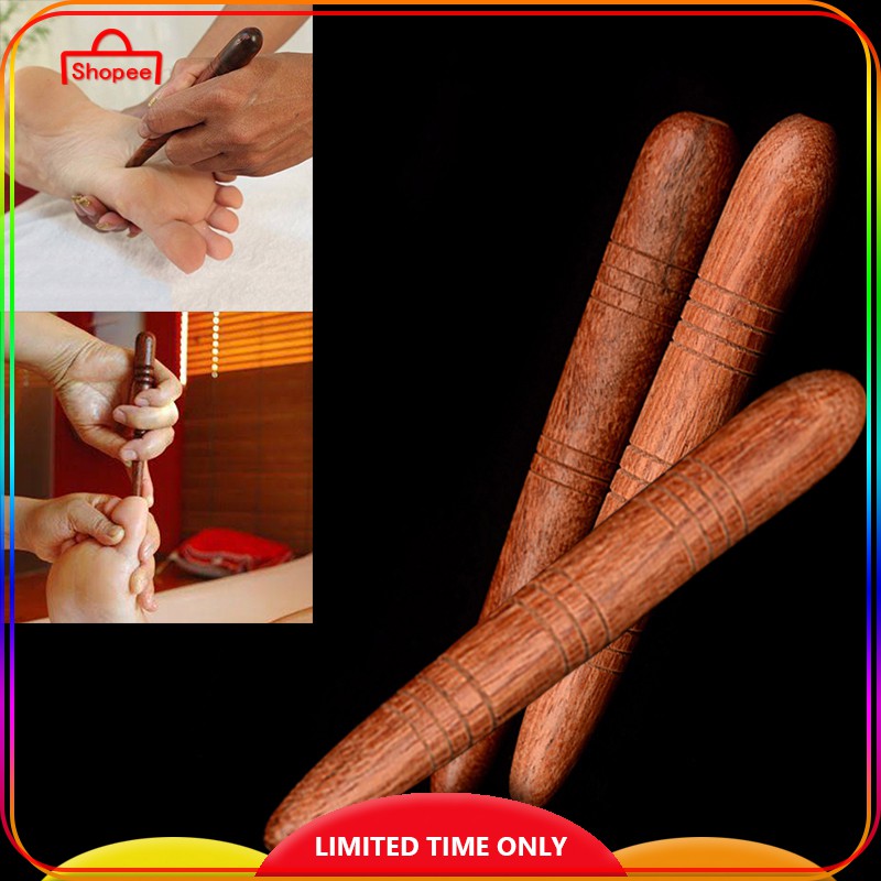 Wooden Massage Stick Foot Reflexology Body Therapy Care Tool