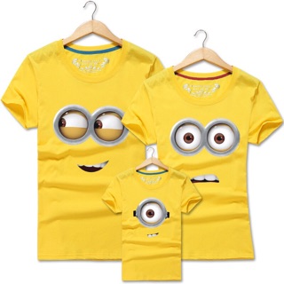 Áo đôi gia đình Minion